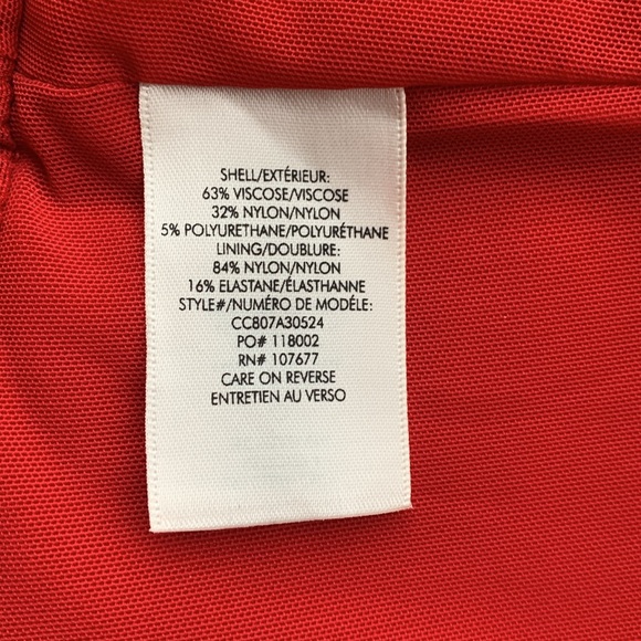 Alice + Olivia Marisela Mock Neck Cutout Mini Dress Size 0 Red NWT - Picture 10 of 11